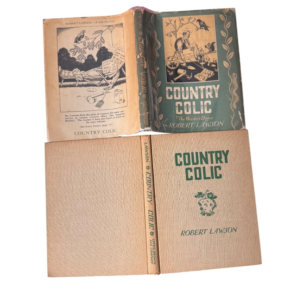 Country Colic Weeders Digest Robert Lawson Stated 1st Ed 1944 HC DJ Illustrated - Picture 16 of 16